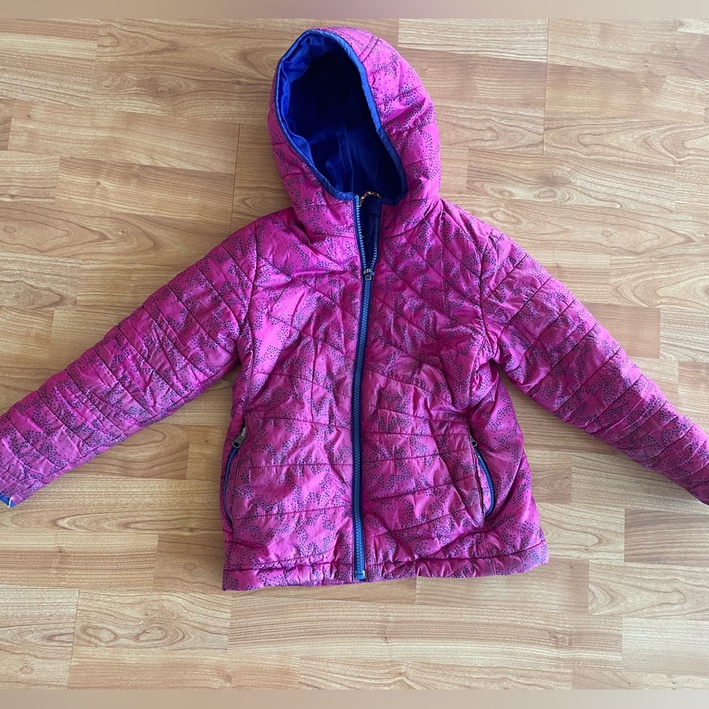 Lands End girl’s packable coat size 6X-7